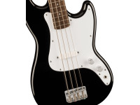 Fender Squier Sonic Bronco Bass Laurel Fingerboard White Pickguard Black Fender Squier Sonic Bronco Bass Laurel Fingerboard White Pickguard Black